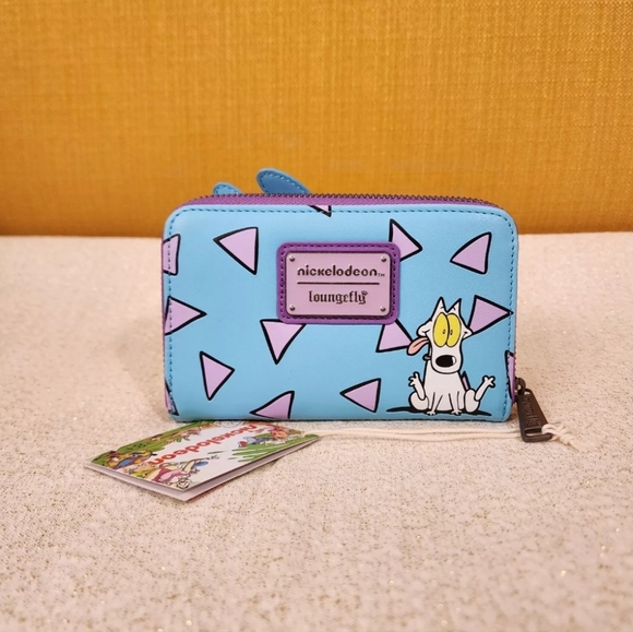 Loungefly Nickelodeon Rockos Modern Life Zip Around Wallet NEW - Picture 5 of 14